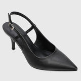 Lally Pointed Toe Heels (Black)