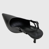 Lally Pointed Toe Heels (Black)