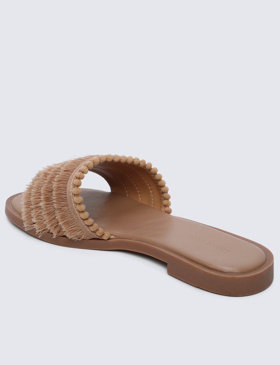 Tahnee Open Toe Sandals & Flip Flops (Brown)