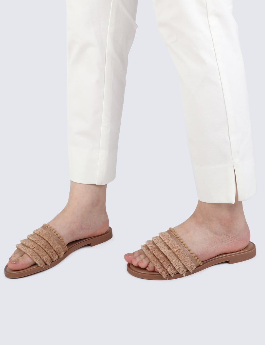 Tahnee Open Toe Sandals & Flip Flops (Brown)