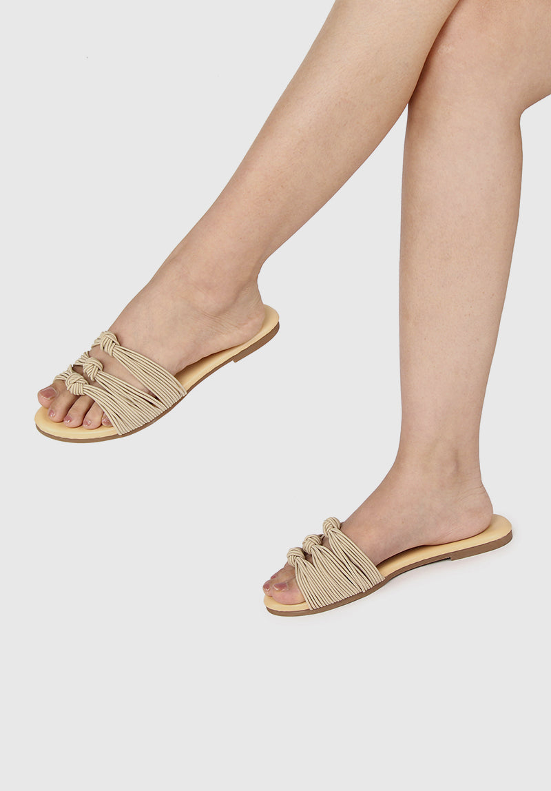 Jelissa Open Toe Sandals & Flip Flops (Yellow)