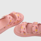 Manda Baby x Milliot & Co. Open Toe Sandals & Flip Flops (Salmon)