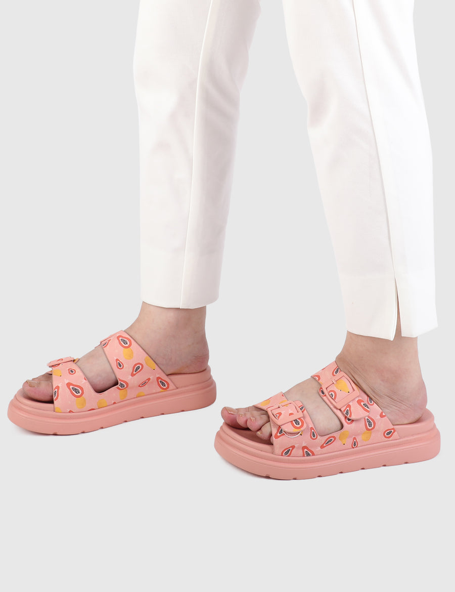 Manda Baby x Milliot & Co. Open Toe Sandals & Flip Flops (Salmon)