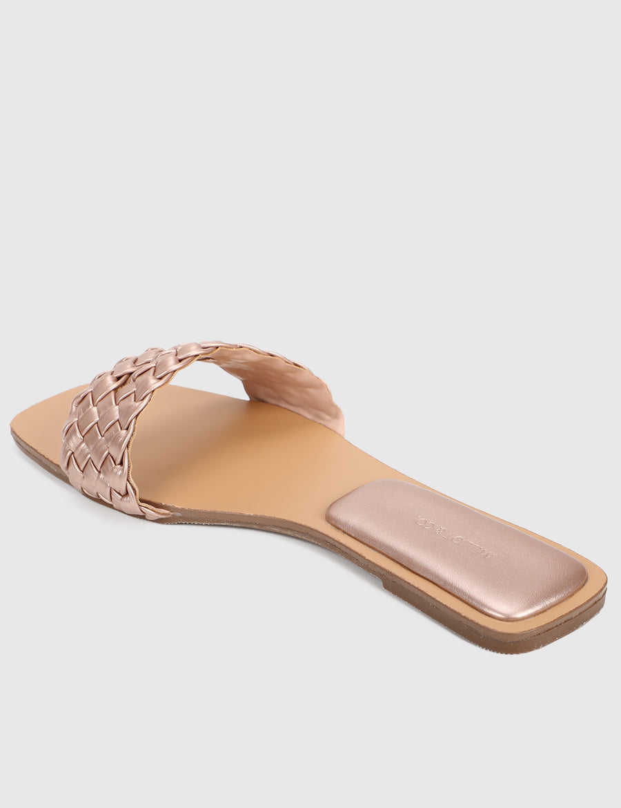 Chasity Open Toe Sandals & Flip Flops (Pink)