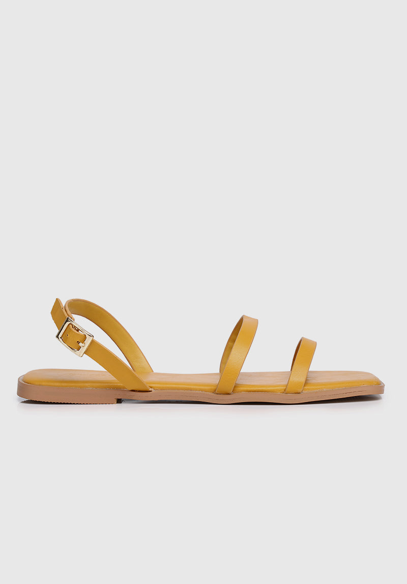Bettina Open Toe Sandals & Flip Flops (Dark Orange)