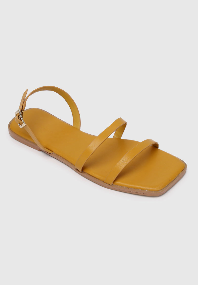 Bettina Open Toe Sandals & Flip Flops (Dark Orange)