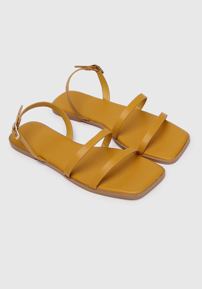 Bettina Open Toe Sandals & Flip Flops (Dark Orange)