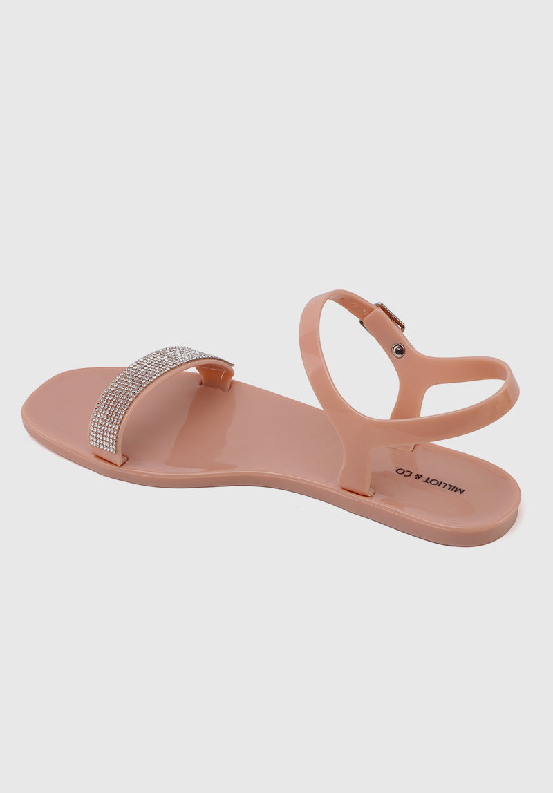 Sprinkle Jelly Sandals (Pink)