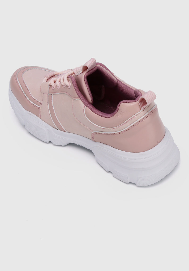 WTP Hundred Acre Wood Rounded Toe Female Sneakers (Pale Red Violet)