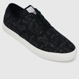 WTP New Adventure Rounded Toe Male Sneakers (Black)