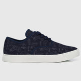 WTP New Adventure Rounded Toe Male Sneakers (Navy)