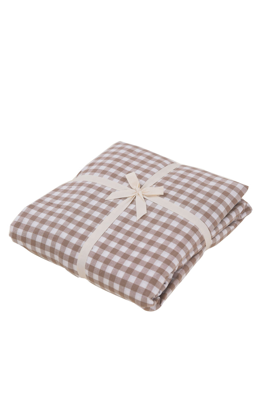 Elly Gingham SS 3-pc Fitted Sheet Set (Tortilla)