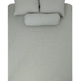 Elly Gingham SS 3-pc Fitted Sheet Set (Dark Green)