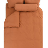 Caly Q 5-pc Quilt Cover Set (Cinnamon)