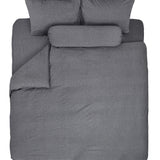 Vette Q 4-pc Fitted Sheet Set (Charcoal)