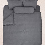 Vette Q 4-pc Fitted Sheet Set (Charcoal)