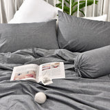 Vette Q 4-pc Fitted Sheet Set (Charcoal)