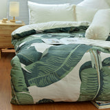 Tropical Dream SS 4-pc Quilt Cover Set (Green)