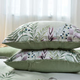 Nurita Harith Elysian Fields Pillowcases Set (2pcs) Light Green