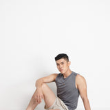 Halden Men Sleevesless Top (Shadow)