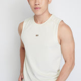 Halden Men Sleevesless Top (Beige)