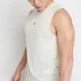 Halden Men Sleevesless Top (Beige)