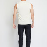 Halden Men Sleevesless Top (Beige)