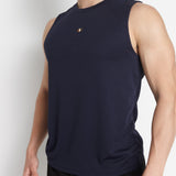 Halden Men Sleevesless Top (Navy)