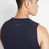 Halden Men Sleevesless Top (Navy)