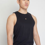 Yaakov Men Sleevesless Top (Black)