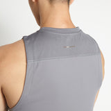 Yaakov Men Sleevesless Top (Grey)