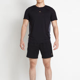 Hayes Men Short Sleeves Top (Black)