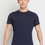 Cael Mens Short Sleeves Top (Navy)
