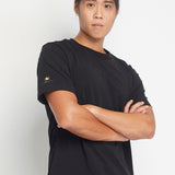 Laszlo Men Short Sleeves Top (Black)