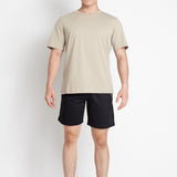 Laszlo Men Short Sleeves Top (Khaki)