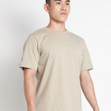 Laszlo Men Short Sleeves Top (Khaki)