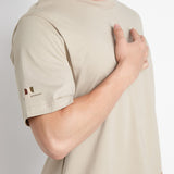 Laszlo Men Short Sleeves Top (Khaki)