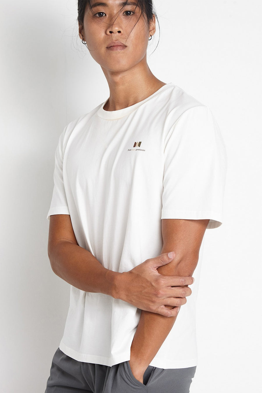 Fevre Men Short Sleeves Top (Beige)