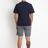 Fevre Men Short Sleeves Top (Navy)