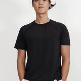 Fevre Short Sleeve Running Top (Black)