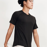 Fevre Short Sleeve Running Top (Black)