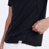 Fevre Short Sleeve Running Top (Black)