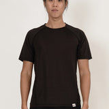 Keegan Short Sleeve Running Top (Black)