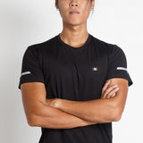 Alroy Short Sleeve Running Top (Black)