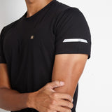 Alroy Short Sleeve Running Top (Black)