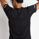 Alroy Short Sleeve Running Top (Black)