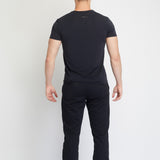 Gavyn Short Sleeve Running Top (Black)