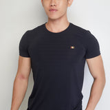 Gavyn Short Sleeve Running Top (Black)