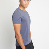 Gavyn Short Sleeve Running Top (Grey)