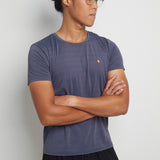 Gavyn Short Sleeve Running Top (Grey)